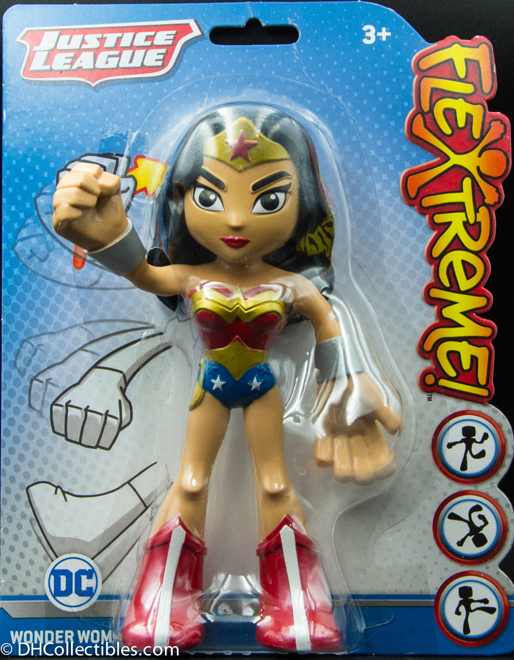 2018 Mattel DC Justice League Flextreme Wonder Woman 7 Inch Action Figure