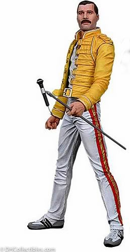 2006 NECA Freddie Mercury 7-inch Figure - The Magic Tour '86 Action Figure
