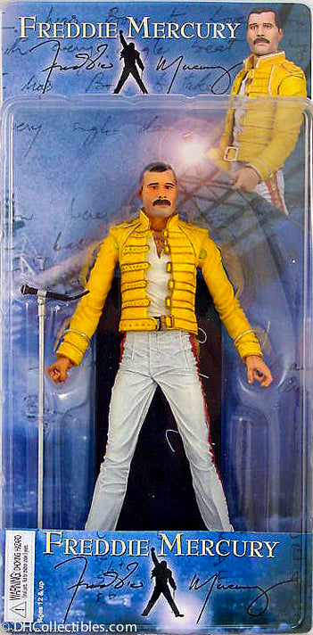 2006 NECA Freddie Mercury 7-inch Figure - The Magic Tour '86 Action Figure