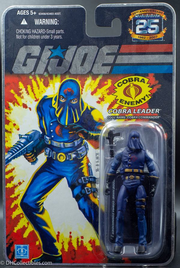 2008 GI Joe Cobra Leader Foil Card 3.75" - Action Figure