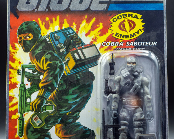 2008 GI Joe Firefly Cobra Saboteur 3.75" - Action Figure