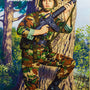 1998 Hasbro GI Joe Classic Collection US 82nd Airborne Black Female Action Figure