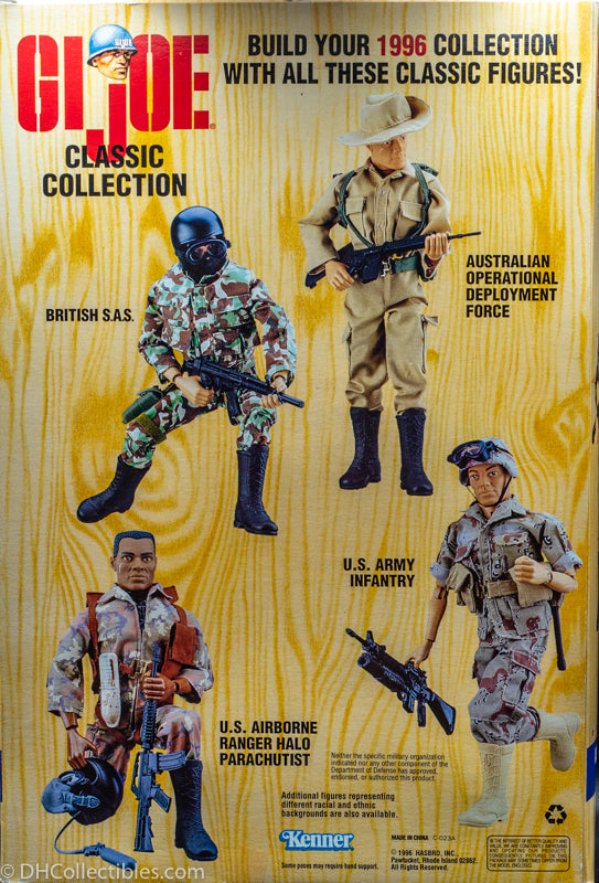 GI-JOE ジーアイジョー 7体セット 1996年 HASBRO 1996 Hasbro GI Joe Classic Collection Australian ODF Vintage