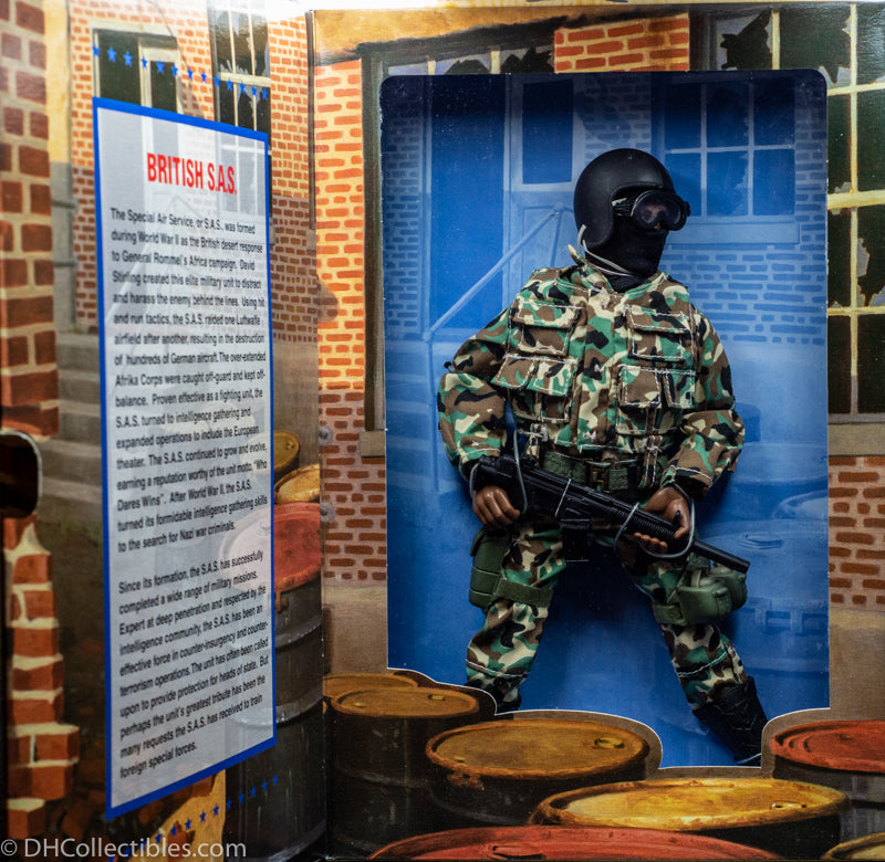 1996 Hasbro GI Joe Classic Collection British (Black Soldier)  Vintage Action Figure