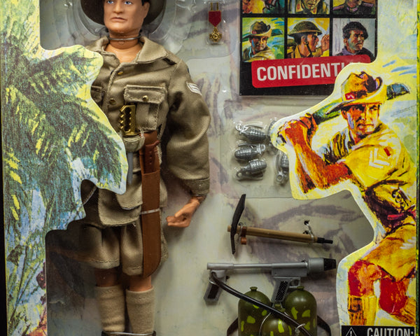 2001 Hasbro GI Joe Timeless Collection Australian Jungle Fighter Vintage Action Figure