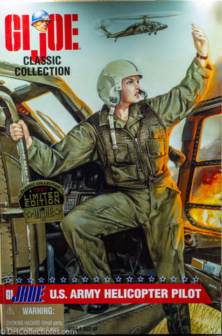 1997 Hasbro GI Joe Classic Collection GI Jane US Army Helicopter Pilot Vintage Action Figure