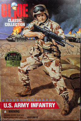 1996 Hasbro GI Joe Classic Collection US Army Infantry Black Vintage Action Figure
