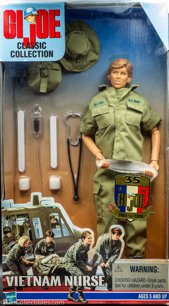 1999 Hasbro GI Joe Classic Edition Vietnam Nurse 12" Action Figure