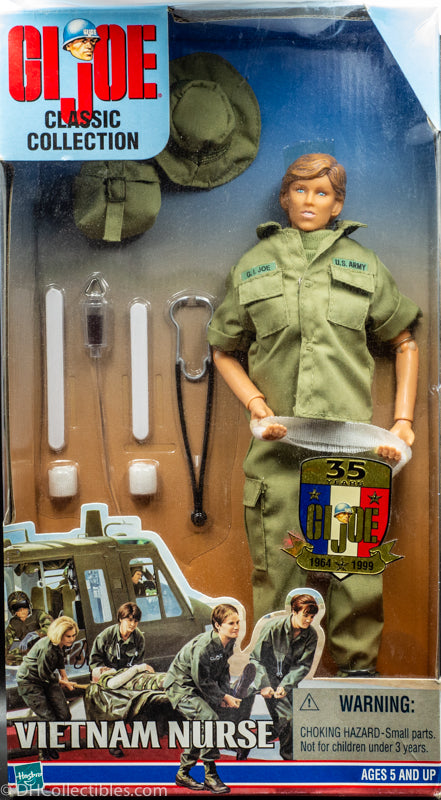 1999 Hasbro GI Joe Classic Edition Vietnam Nurse 12" Action Figure