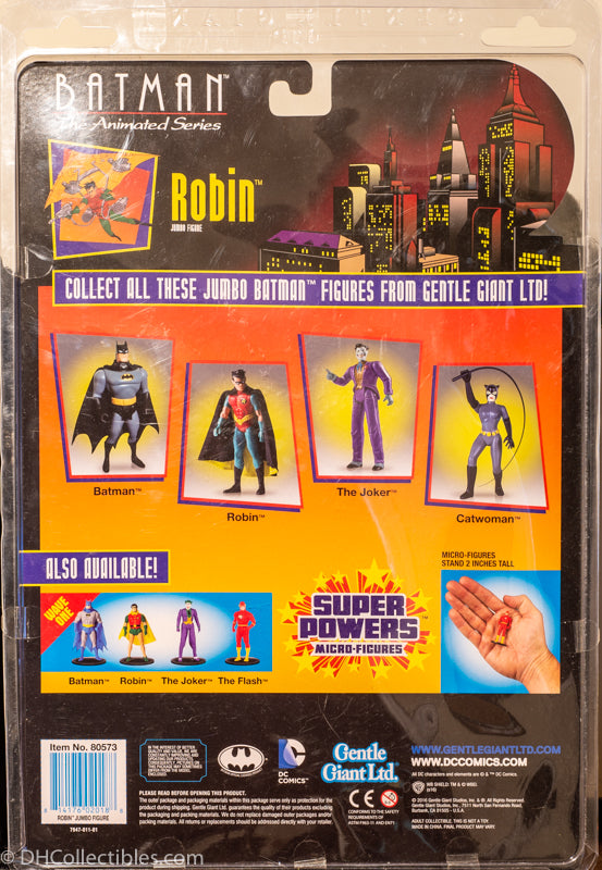 2016 Gentle Giant Studios Batman The Animated Series Robin Jumbo -  Action Figure