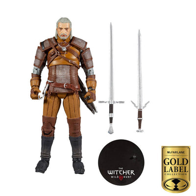 2020 McFarlane Gold Label Collectors Series: Witcher - Geralt Figure - R Exclusive - Action Figure