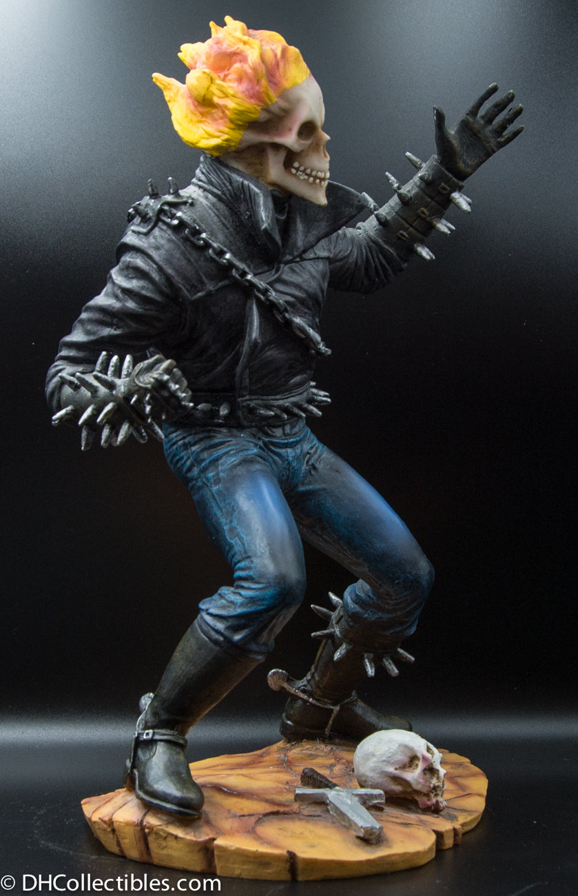 Ghost Rider 12" Statue Loose - RARE ! 