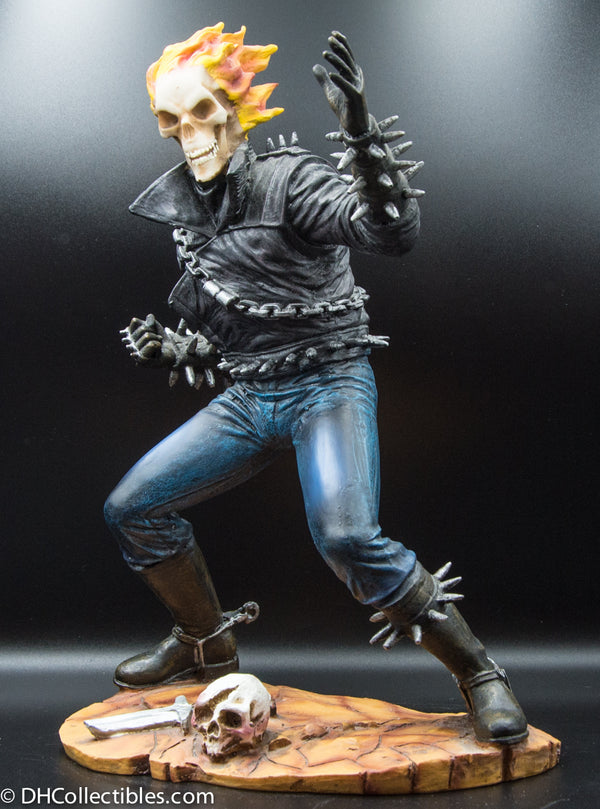 Ghost Rider 12" Statue Loose - RARE ! 
