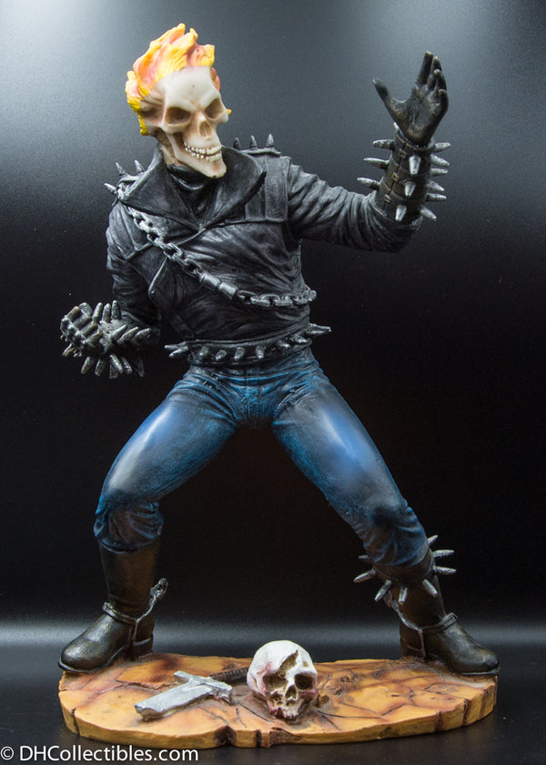 Ghost Rider 12" Statue Loose - RARE ! 
