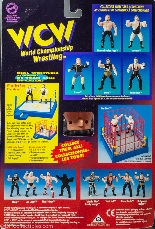 1998 Toymakers WCW Atomic Elbow Goldberg Movable Action Figure