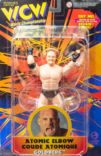 1998 Toymakers WCW Atomic Elbow Goldberg Movable Action Figure