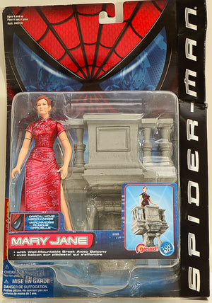 ToyBiz 2002 Spider-Man Mary Jane with Breakaway Balcony Action Figure