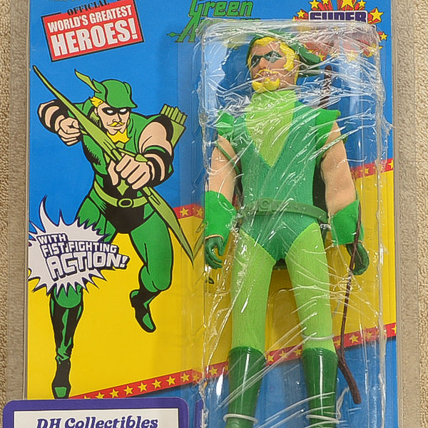 Figures Toy Co. Green Arrow - World's Greatest Heroes  Action Figure 8" Mego Retro