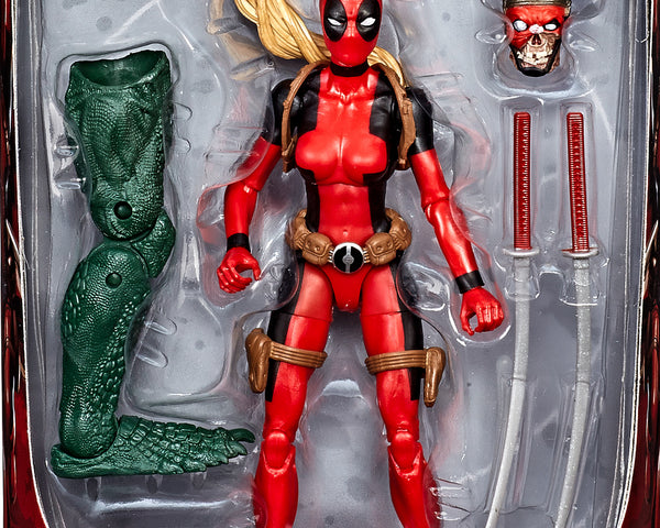 2017 Marvel Legends Series Lady Deadpool 6" BAF Action Figure