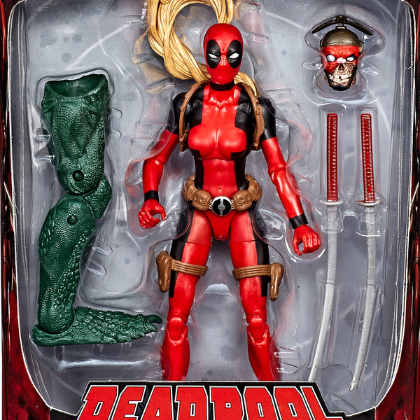 2017 Marvel Legends Series Lady Deadpool 6" BAF Action Figure