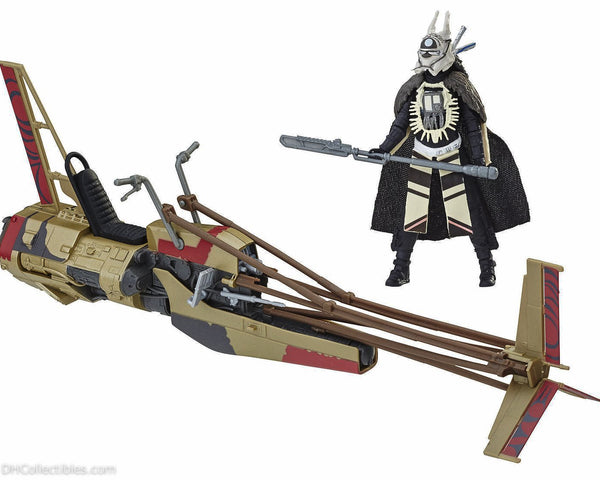 2017 Hasbro Star Wars The Black Series Enfys Nest & Enfys Nest’s Swoop Bike