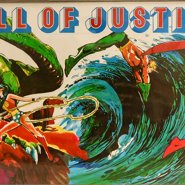 1976 Mego Official World's Greatest Super Heroes Hall Of Justice Playset