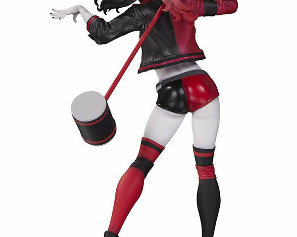 2018 Harley Quinn Red & White - Harley Quinn By Philip Tan - 8 Inch Statue Figure