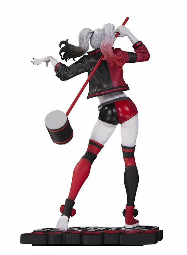 2018 Harley Quinn Red & White - Harley Quinn By Philip Tan - 8 Inch Statue Figure