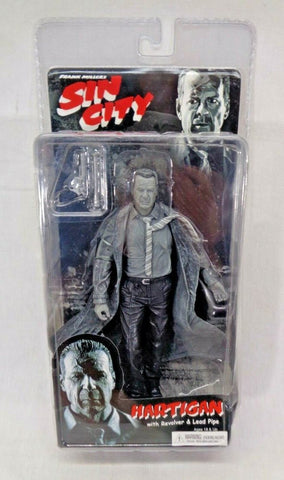 2005 NECA Sin City Series 1 John Hartigan Black and White Variant - Action Figure