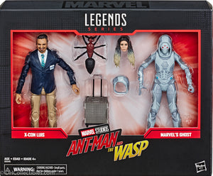2018 Hasbro Marvel Studios Ant-Man and The Wasp Series X-Con Luis & Marvel's Ghost Action Figures
