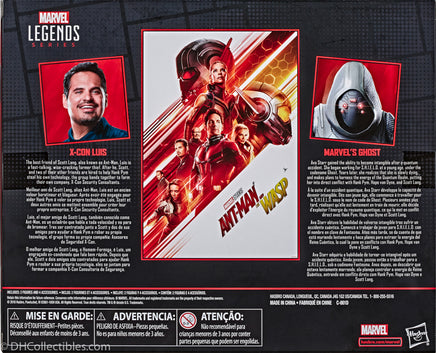 2018 Hasbro Marvel Studios Ant-Man and The Wasp Series X-Con Luis & Marvel's Ghost Action Figures