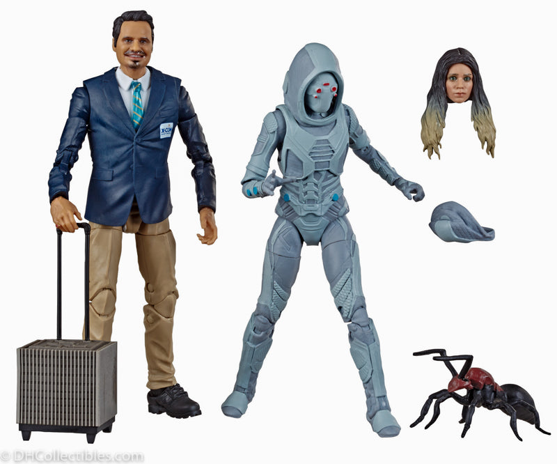 2018 Hasbro Marvel Studios Ant-Man and The Wasp Series X-Con Luis & Marvel's Ghost Action Figures