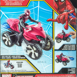 2017 Marvel Spider-Man Blast N’ Go Racer Kid Arachnid with ATV - Action Figure