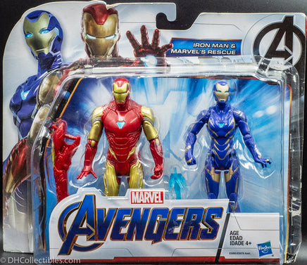 2018 Avengers: Endgame Iron Man and Marvel’s Rescue Figure 2-Pack