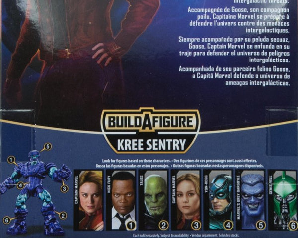 2018 Hasbro Captain Marvel Legends Series Captain Marvel BAF Kree Sentry Action Figure