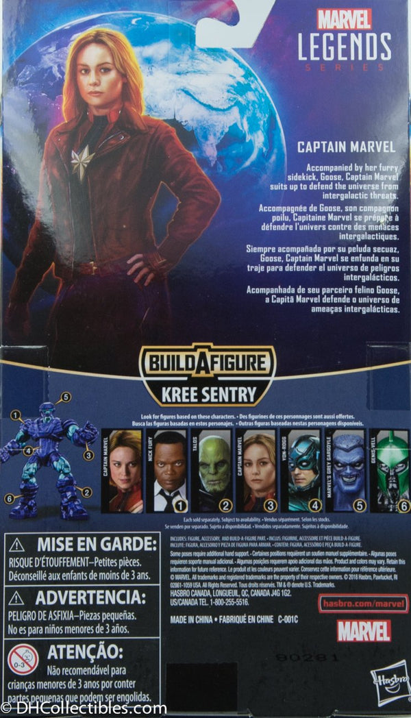 2018 Hasbro Captain Marvel Legends Series Captain Marvel BAF Kree Sentry Action Figure