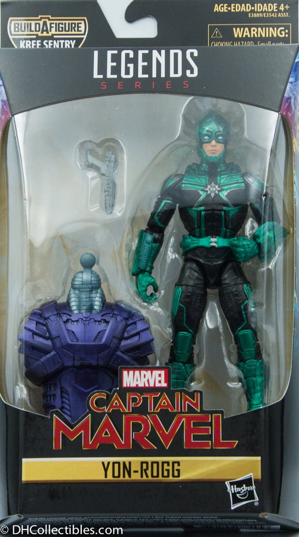 2018 Hasbro Captain Marvel Legends Series Yon-Rogg BAF Kree Sentry Action Figure