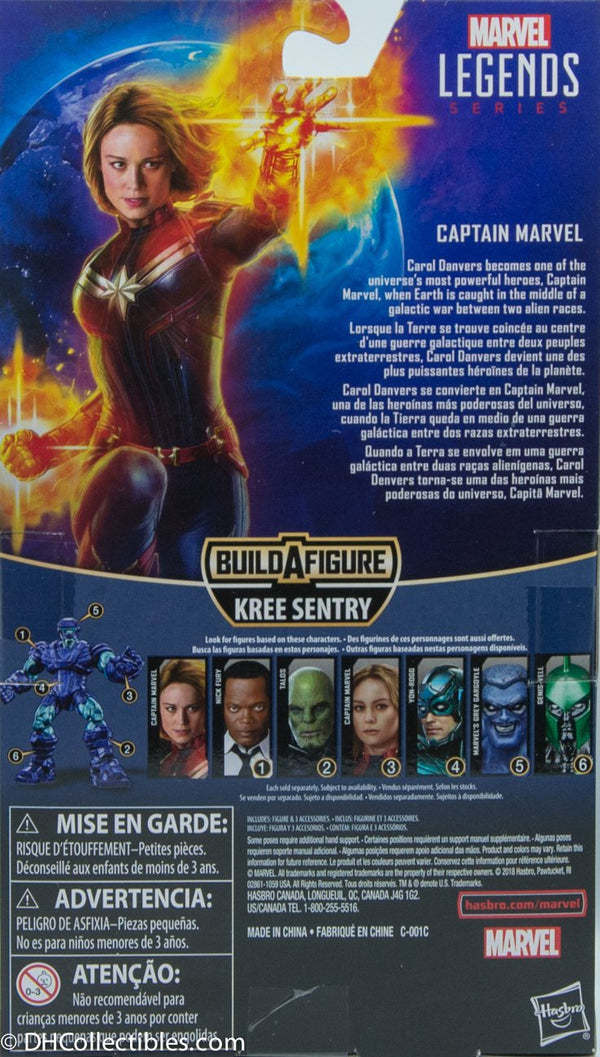 2018 Hasbro Captain Marvel Legends Series Captain Marvel Action Figure