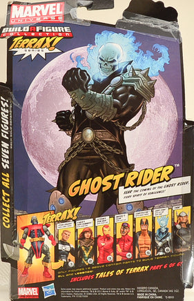 2011 Hasbro Marvel Legends Ghost Rider Action Figure BAF Terrax Action Figure 