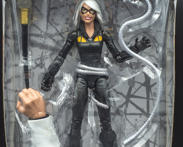 2018 Marvel Spider-Man Legends Series Black Cat BAF King Pin - Action Figure