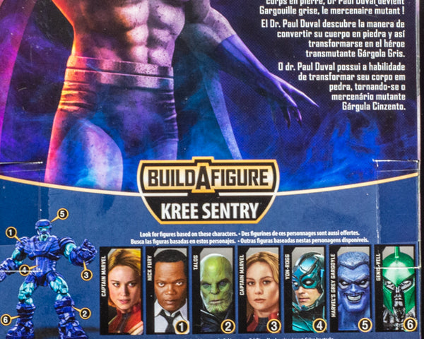 2018 Captain Marvel Marvel Legends Series Grey Gargoyle - BAF Action Figure