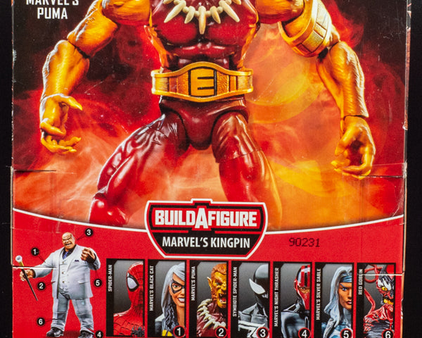 2018 Marvel Spider-Man Legends Series Puma BAF King Pin - Action Figure