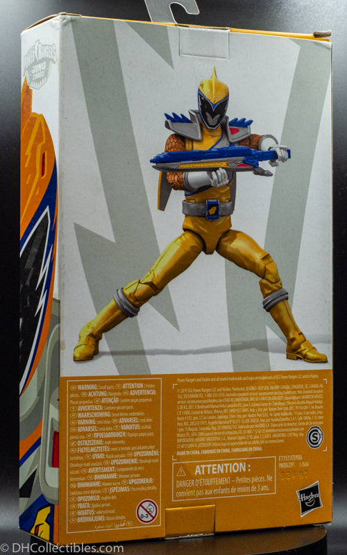 2019 Power Rangers Lightning Collection Dino Charge Gold Ranger  - Action Figure