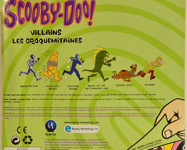 2001 Irwin Scooby Doo Villains - Creepy Series - Skeleton Man