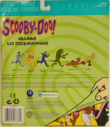2001 Irwin Scooby Doo Villains - Creepy Series - Skeleton Man