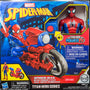 2018 Marvel Spider-Man Titan Hero Series Spider-Man Figure with Power FX Cycle Plays Sounds and Phrases IN FRENCH- Action Figure
