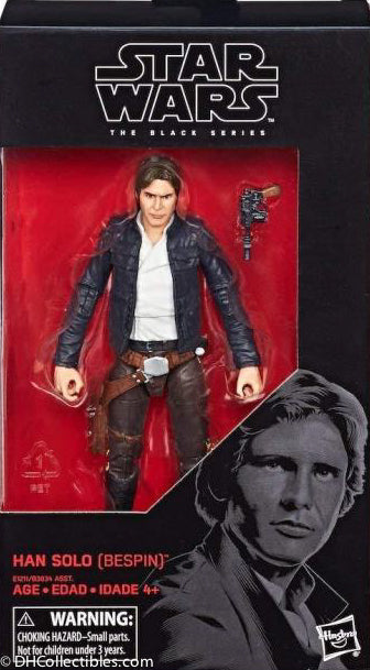2018 Hasbro Star Wars Black Series Han Solo ( Bespin ) 6 Inch Action Figure