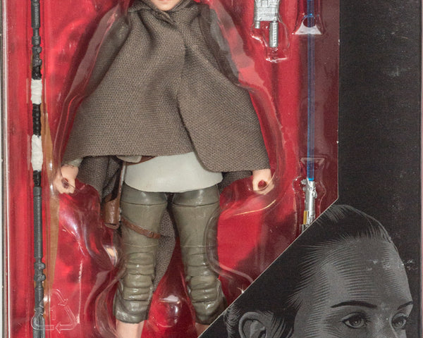 2018 Hasbro Star Wars Black Series Rey (Island Journey) 6 Inch Action Figure