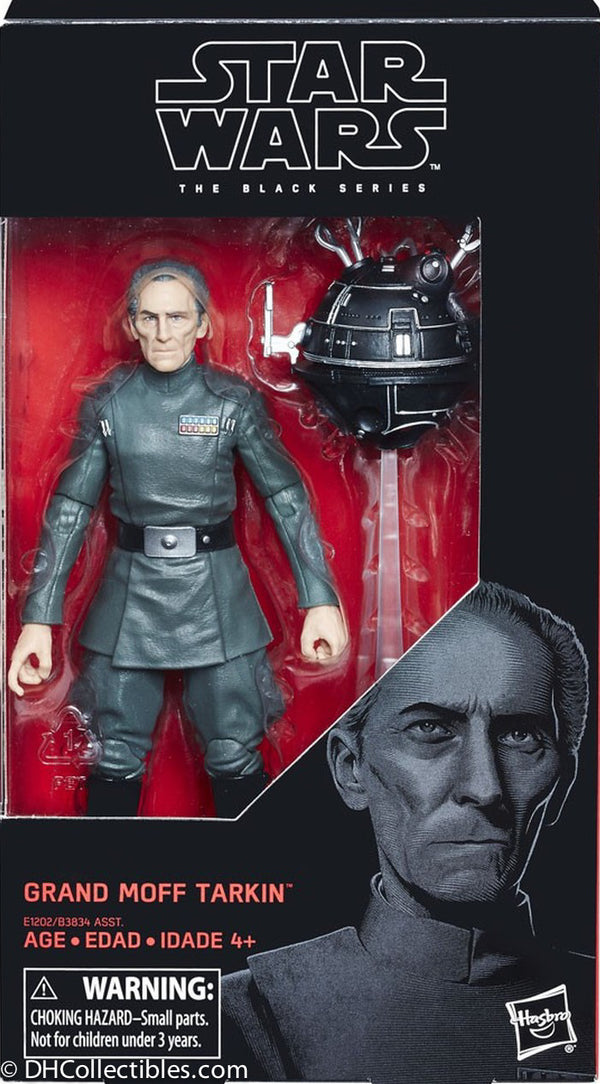2018 Hasbro Star Wars Black Series Grand Moff Tarkin 6 Inch Action Figure