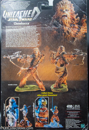 2003 Hasbro Star Wars Unleashed Chewbacca 8 Inch Action Figure
